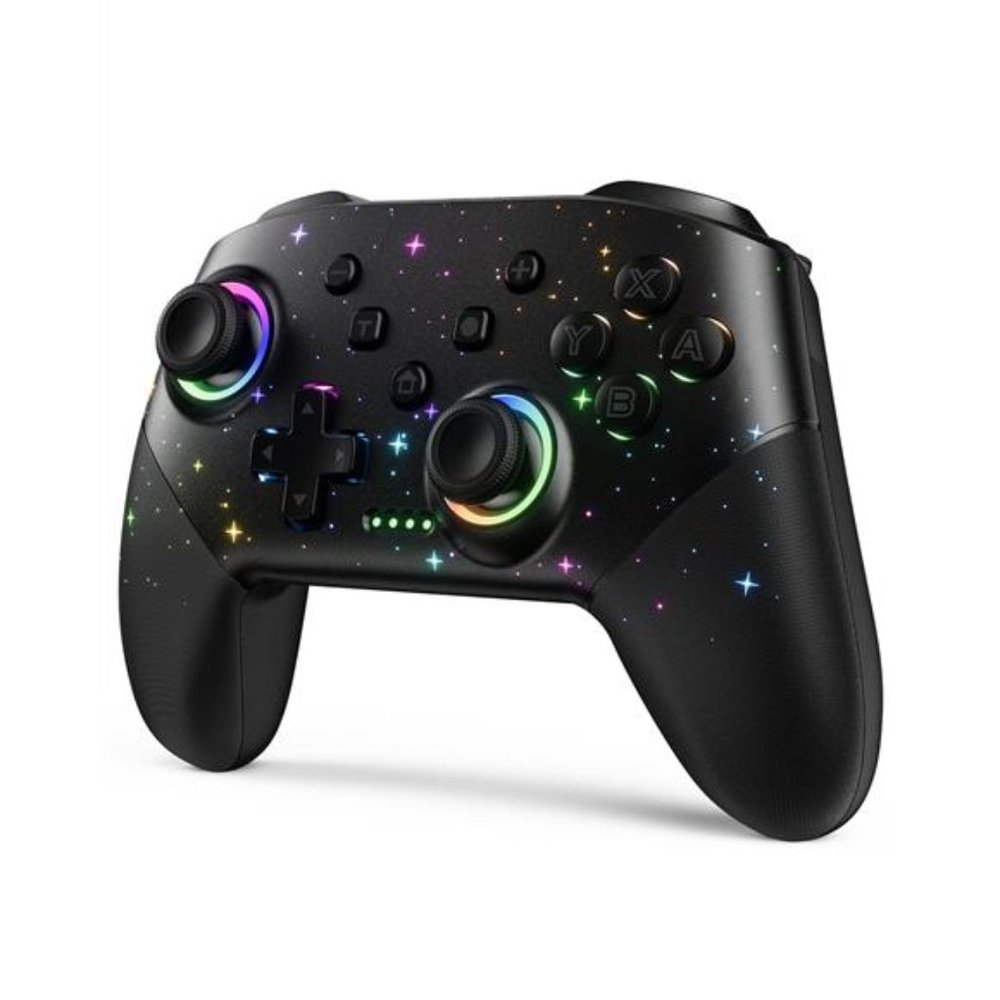 Switch Controller, 1000mAh Programmable Wireless Switch Pro Controller